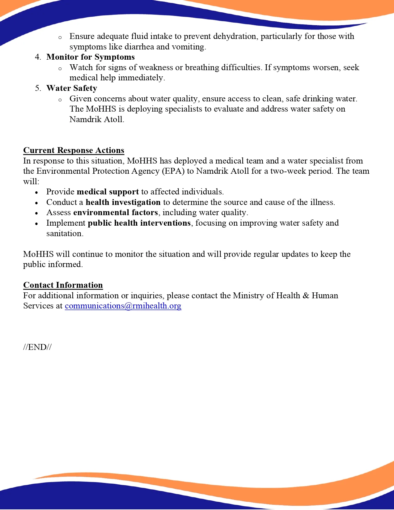 Namdrik Outbreak Situational report.01 FINALENG 1 page 0002